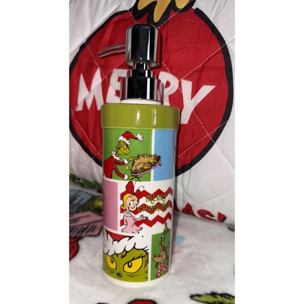 Dr. Seuss‎ -How The Grinch Stole Christmas New Soap Lotion Pump Multi-Colored